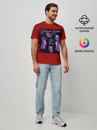 Мужская базовая футболка / Songs of Faith and Devotion - Depeche Mode