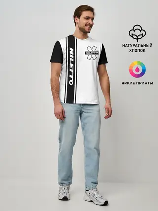 Мужская базовая футболка / NILETTO.