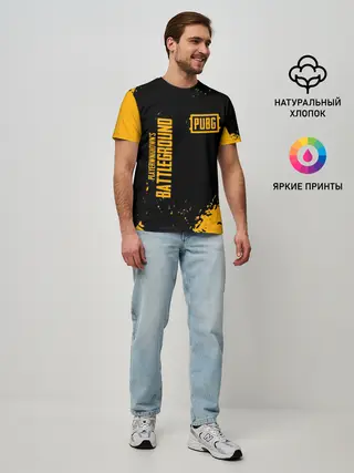 Мужская базовая футболка / PUBG | ПАБГ