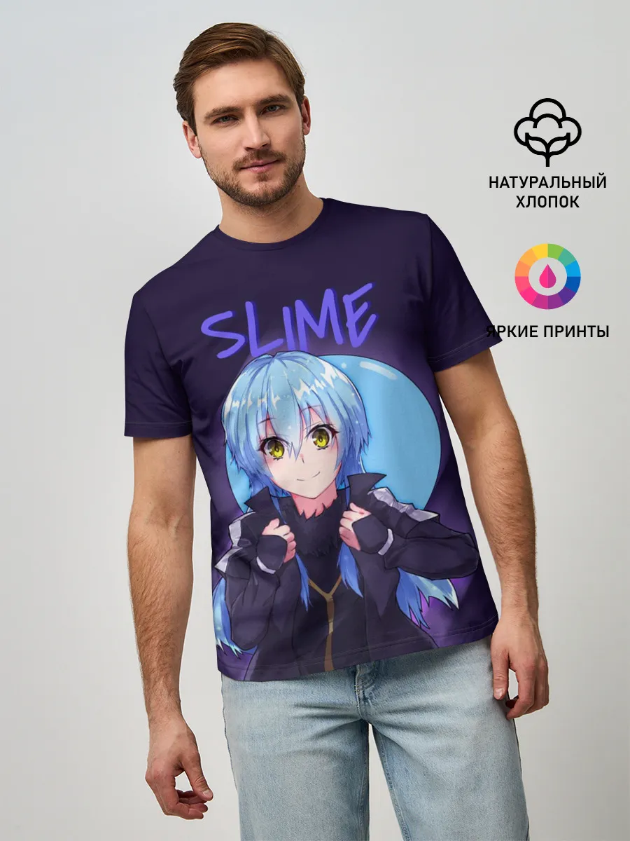 Мужская базовая футболка / Slime