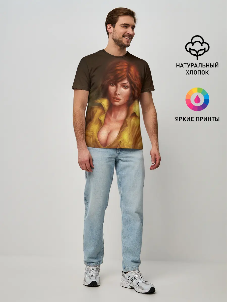 Мужская базовая футболка / ЭЙПРИЛ