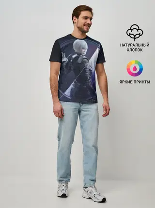 Мужская базовая футболка / Rainbow Six Siege - Lana