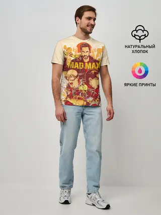 Мужская базовая футболка / Безумный Макс