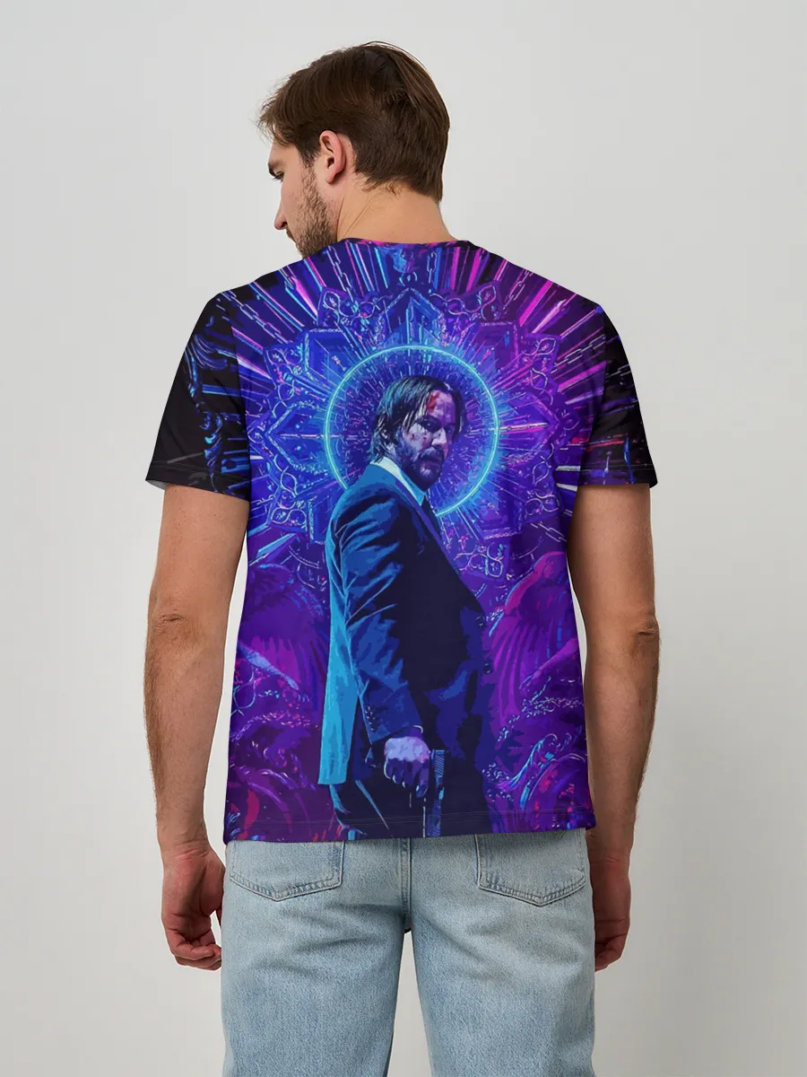 Мужская базовая футболка / John Wick