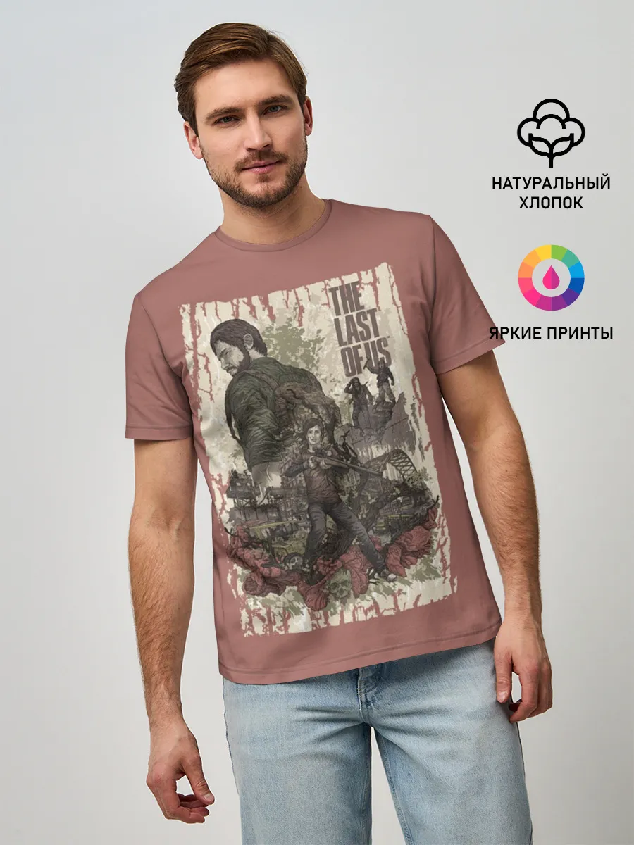 Мужская базовая футболка / The Last of Us_3