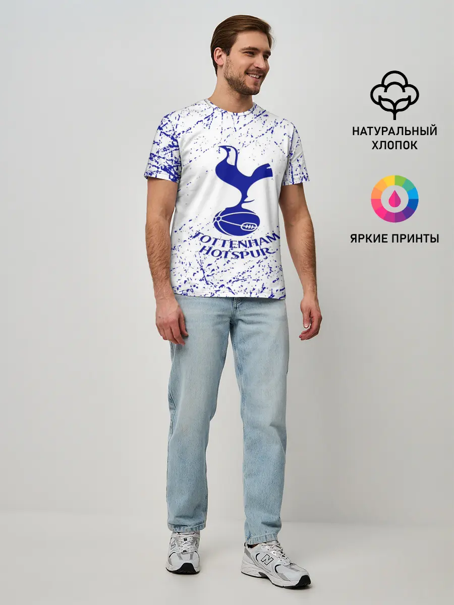 Мужская базовая футболка / tottenham.