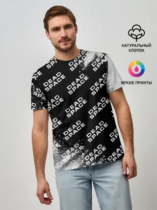 Мужская базовая футболка / Dead Space - Exposion