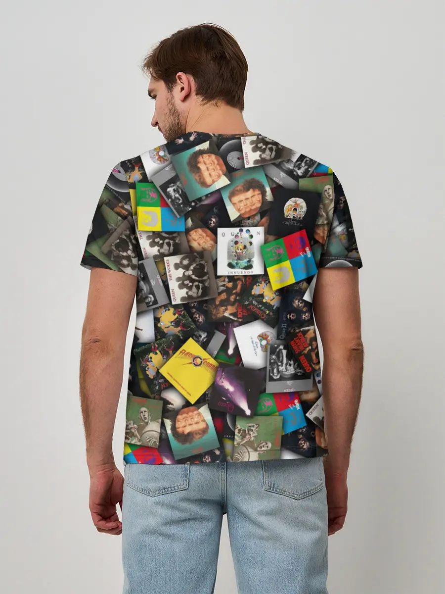 Мужская базовая футболка / Queen. Дискография