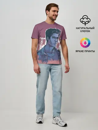 Мужская базовая футболка / Teen Wolf Scott McCall