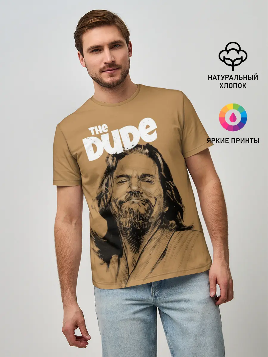 Мужская базовая футболка / The Big Lebowski