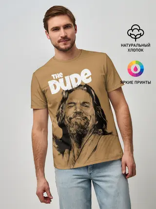 Мужская базовая футболка / The Big Lebowski