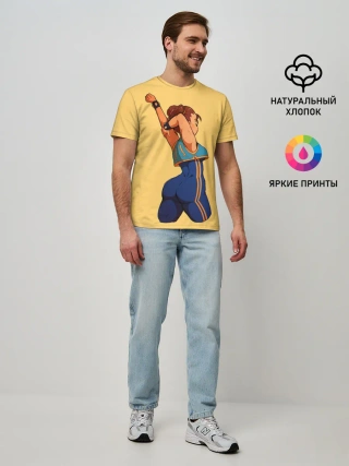 Мужская базовая футболка / Милаха Чун Ли