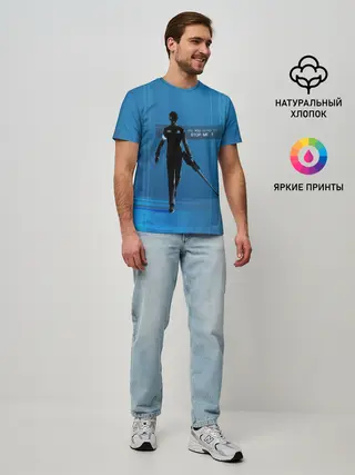 Мужская базовая футболка / Detroit: Become Human