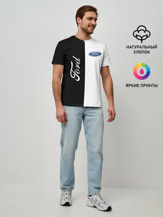 Мужская базовая футболка / Ford