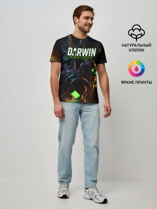 Мужская базовая футболка / Darwin Project | Королевская битва