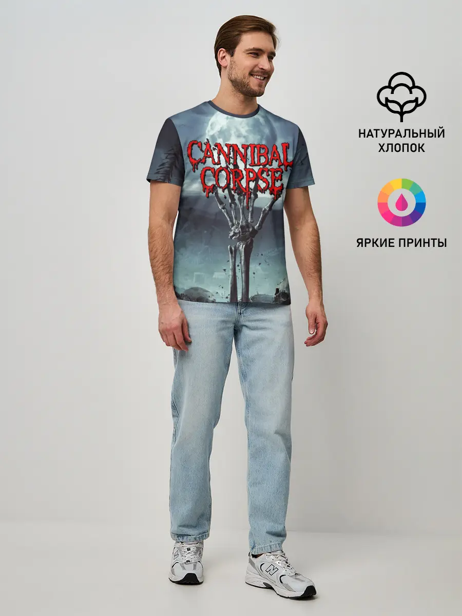 Мужская базовая футболка / CANNIBAL CORPSE