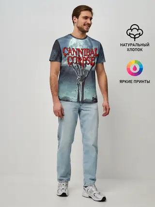 Мужская базовая футболка / CANNIBAL CORPSE