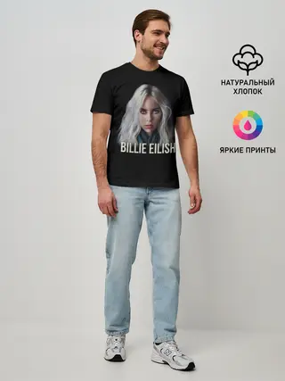 Мужская базовая футболка / BILLIE EILISH