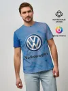 Мужская базовая футболка / Фольцваген
