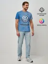 Мужская базовая футболка / Фольцваген