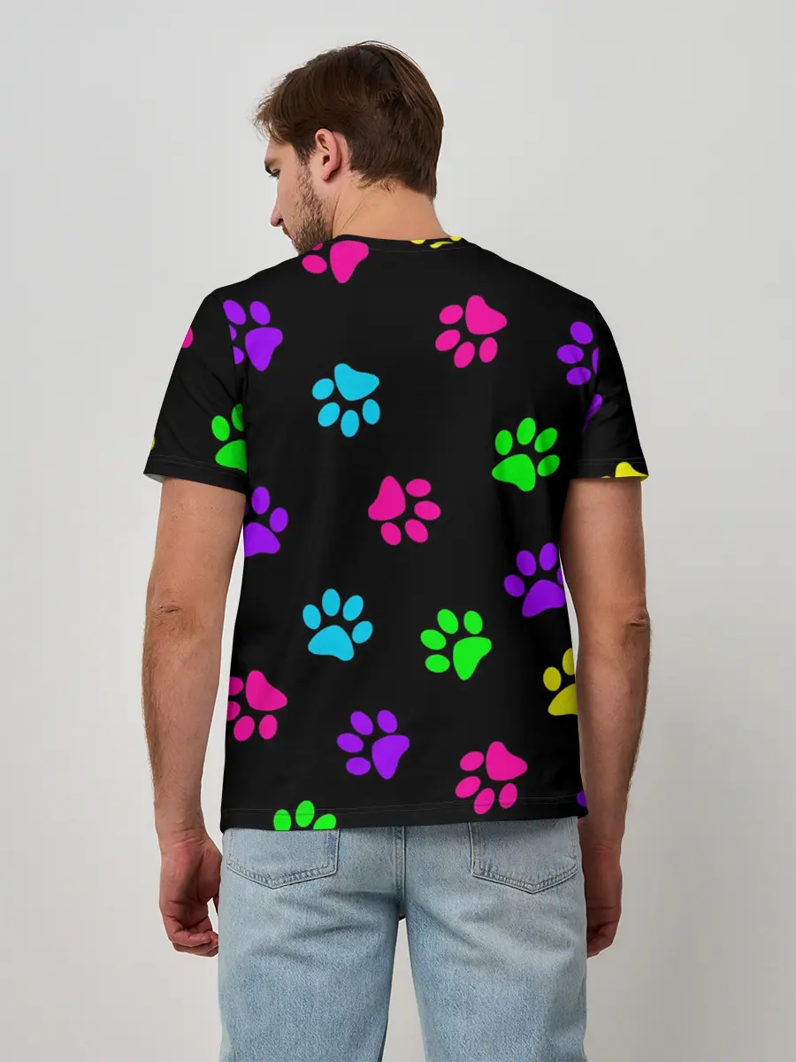 Мужская базовая футболка / ЛАПКИ