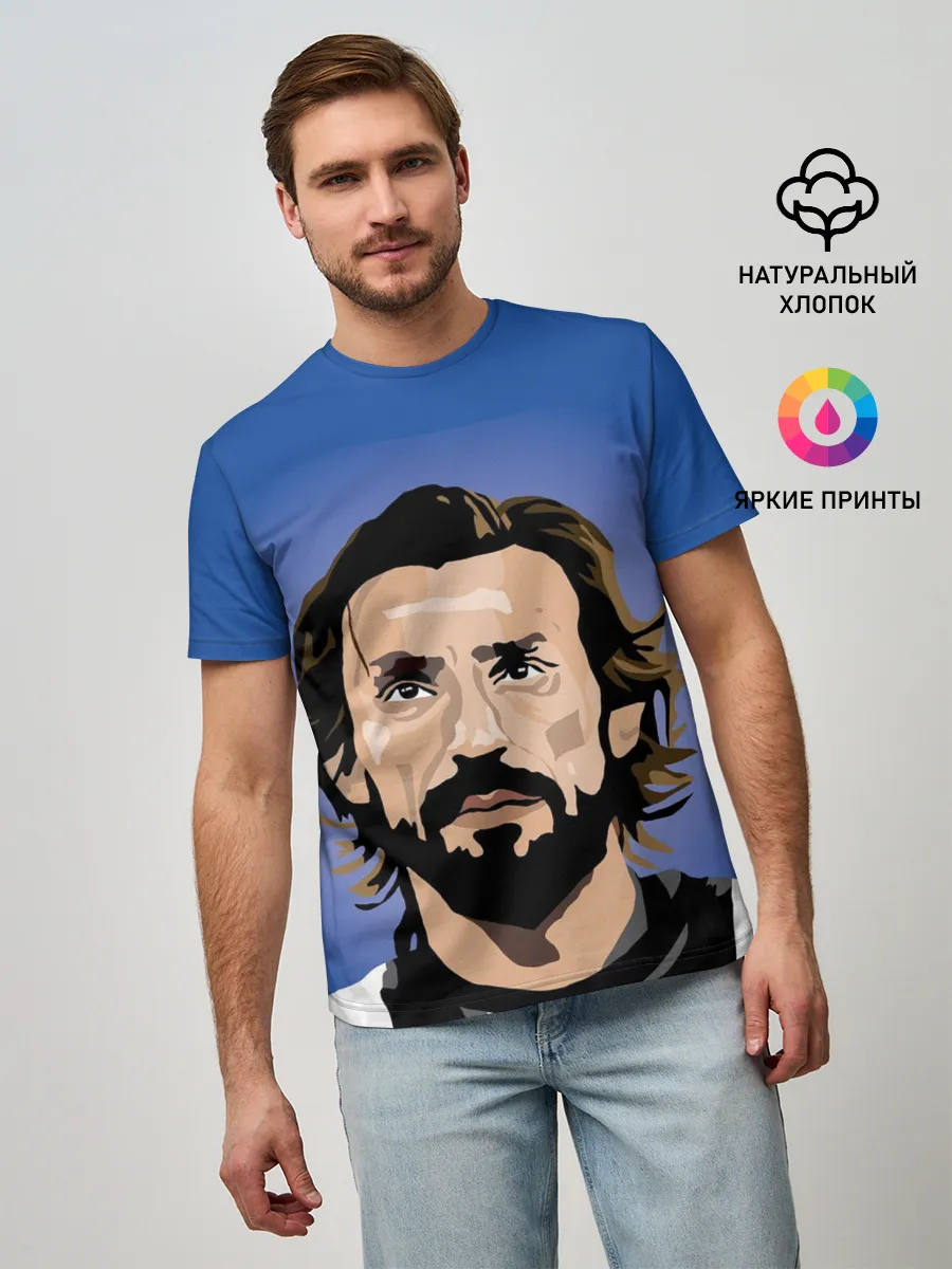 Мужская базовая футболка / Андреа Пирло