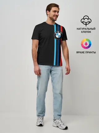 Мужская базовая футболка / BMW M SPORT CARBON