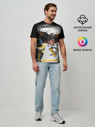 Мужская базовая футболка / Евгений Малкин