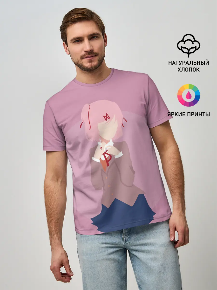 Мужская базовая футболка / Natsuki Art