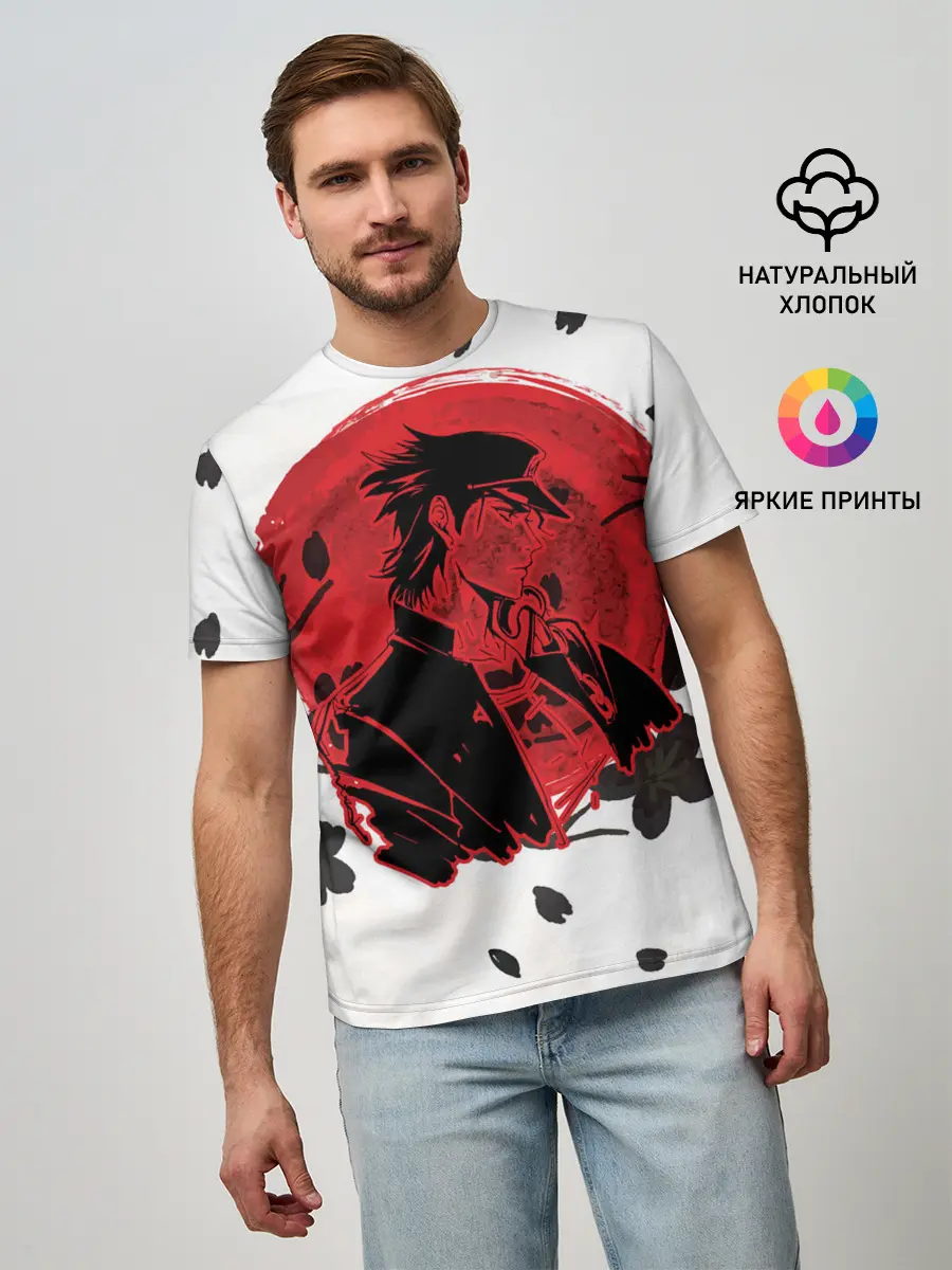 Мужская базовая футболка / JoJo Bizarre Adventure