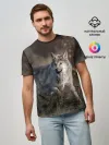 Мужская базовая футболка / WOLF