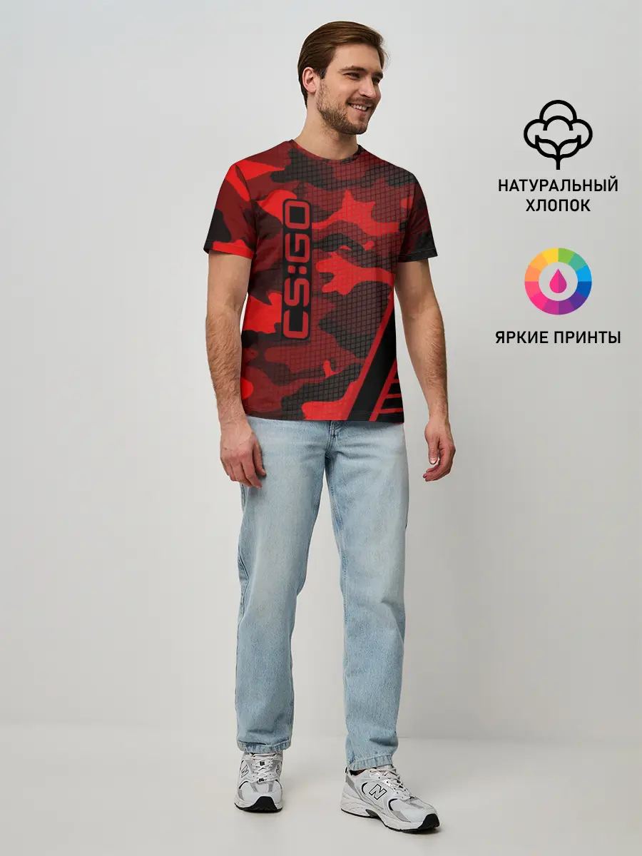 Мужская базовая футболка / CS:GO