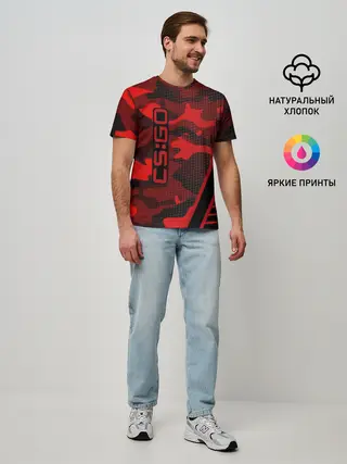 Мужская базовая футболка / CS:GO