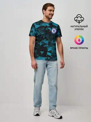 Мужская базовая футболка / Chelsea | Челси