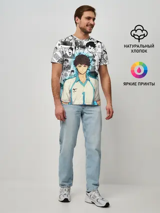 Мужская базовая футболка / ТООРУ ОЙКАВА / OIKAWA TORU