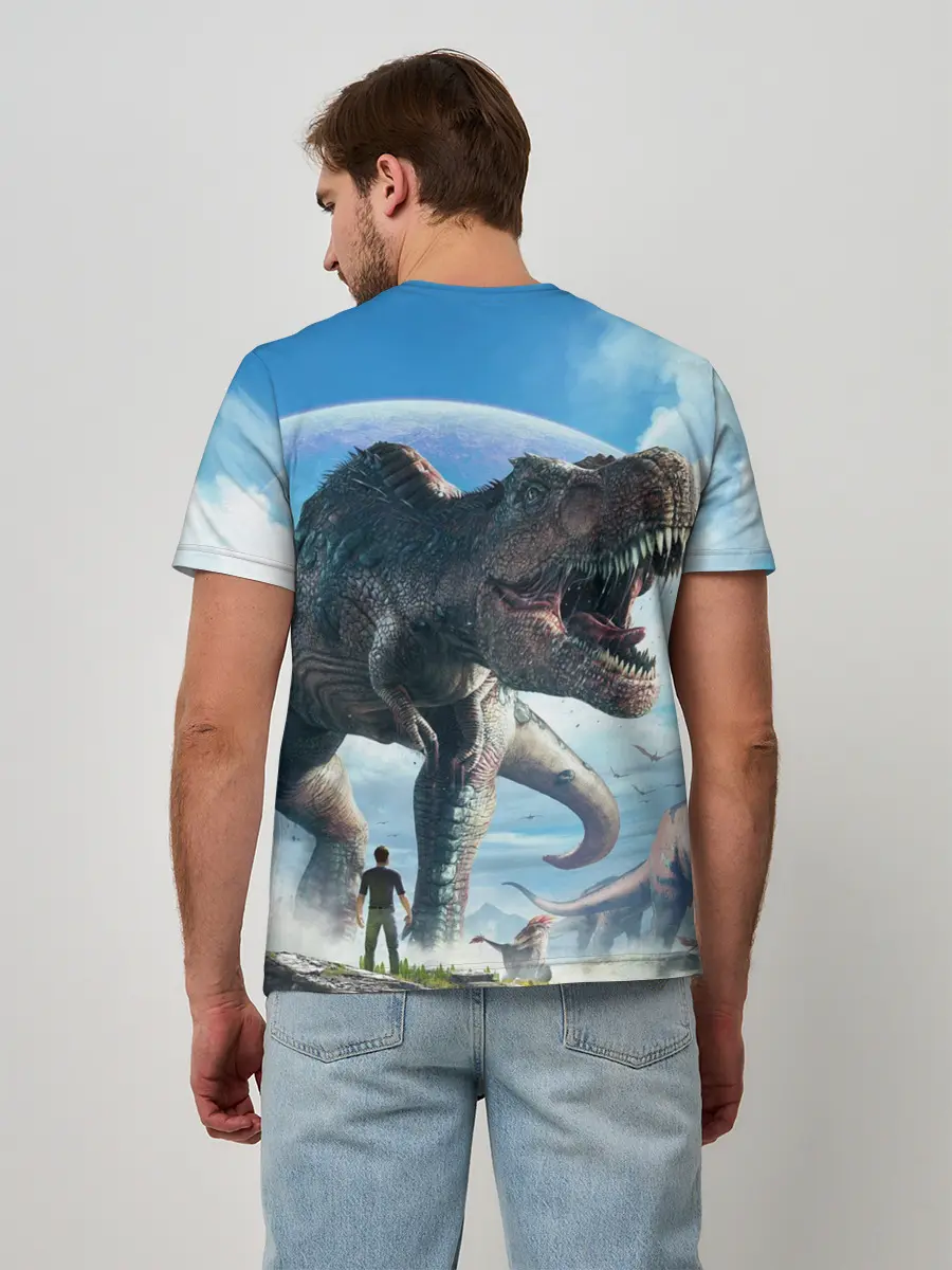 Мужская базовая футболка / Ark Survival Evolved