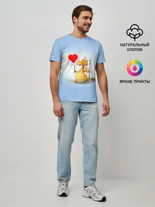 Мужская базовая футболка / Dragon doc | Доктор драго