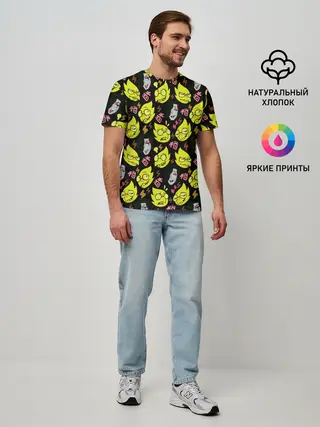 Мужская базовая футболка / Undertale