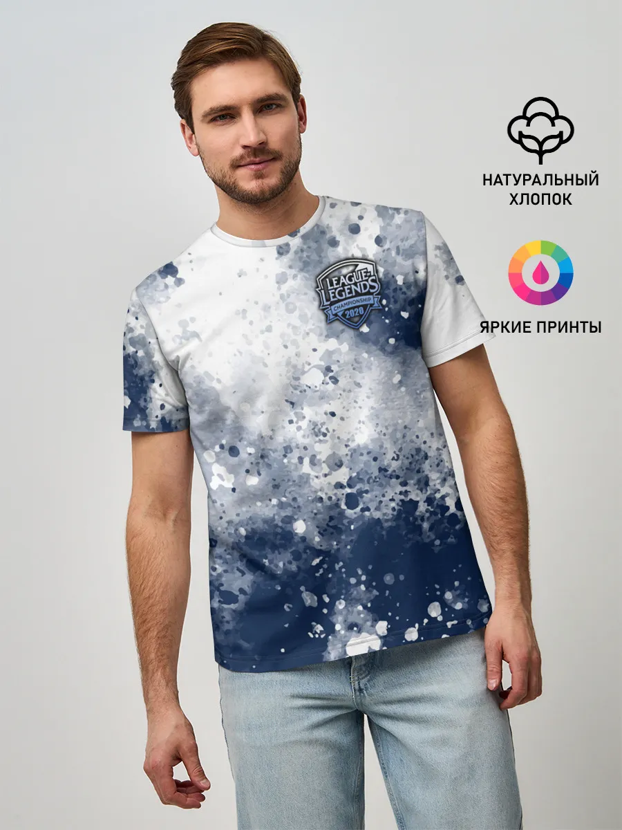 Мужская базовая футболка / League of Legends