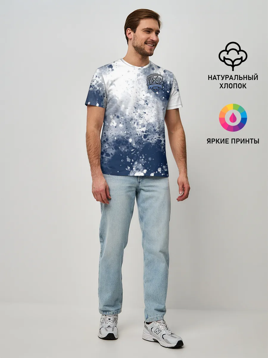 Мужская базовая футболка / League of Legends