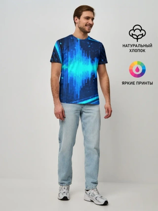 Мужская базовая футболка / эквалайзер