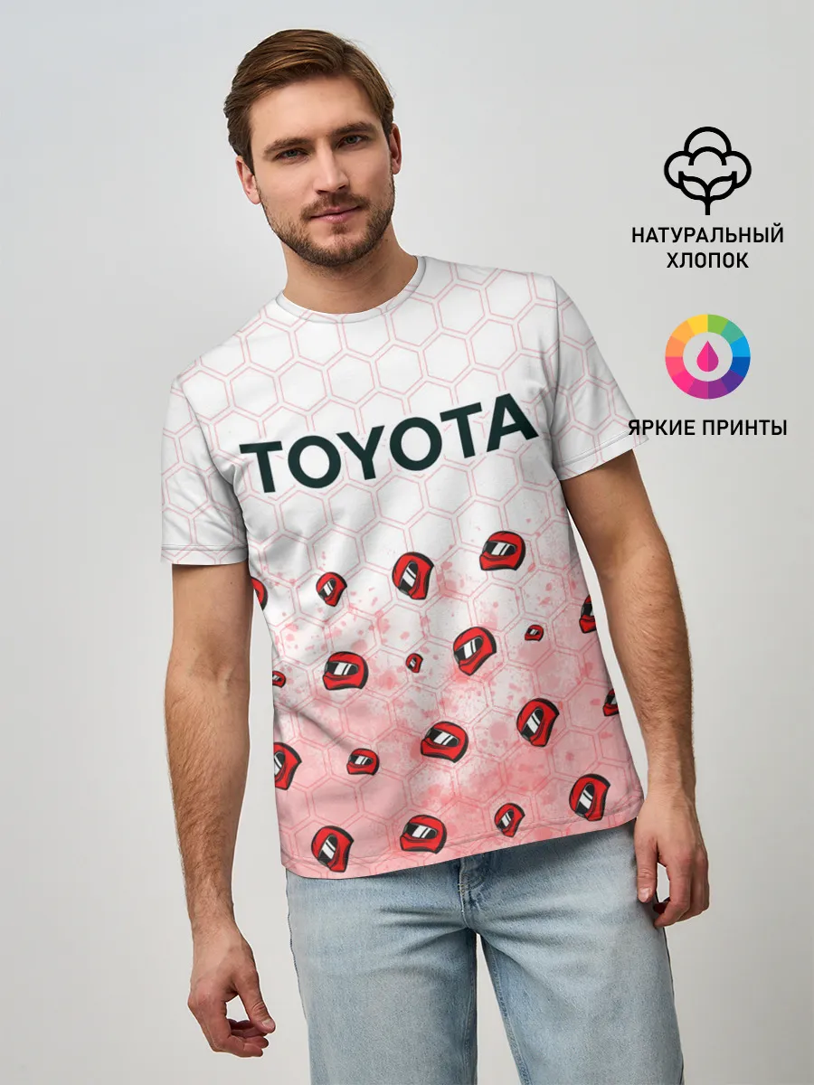 Мужская базовая футболка / Тойота - Racing
