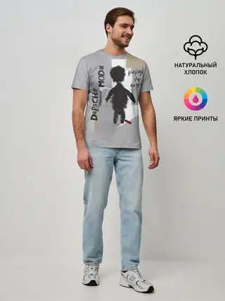 Мужская базовая футболка / Playing the Angel - Depeche Mode