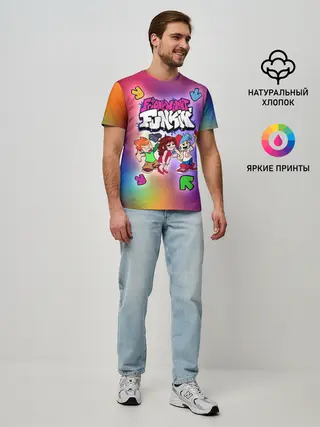 Мужская базовая футболка / Friday Night Funkin