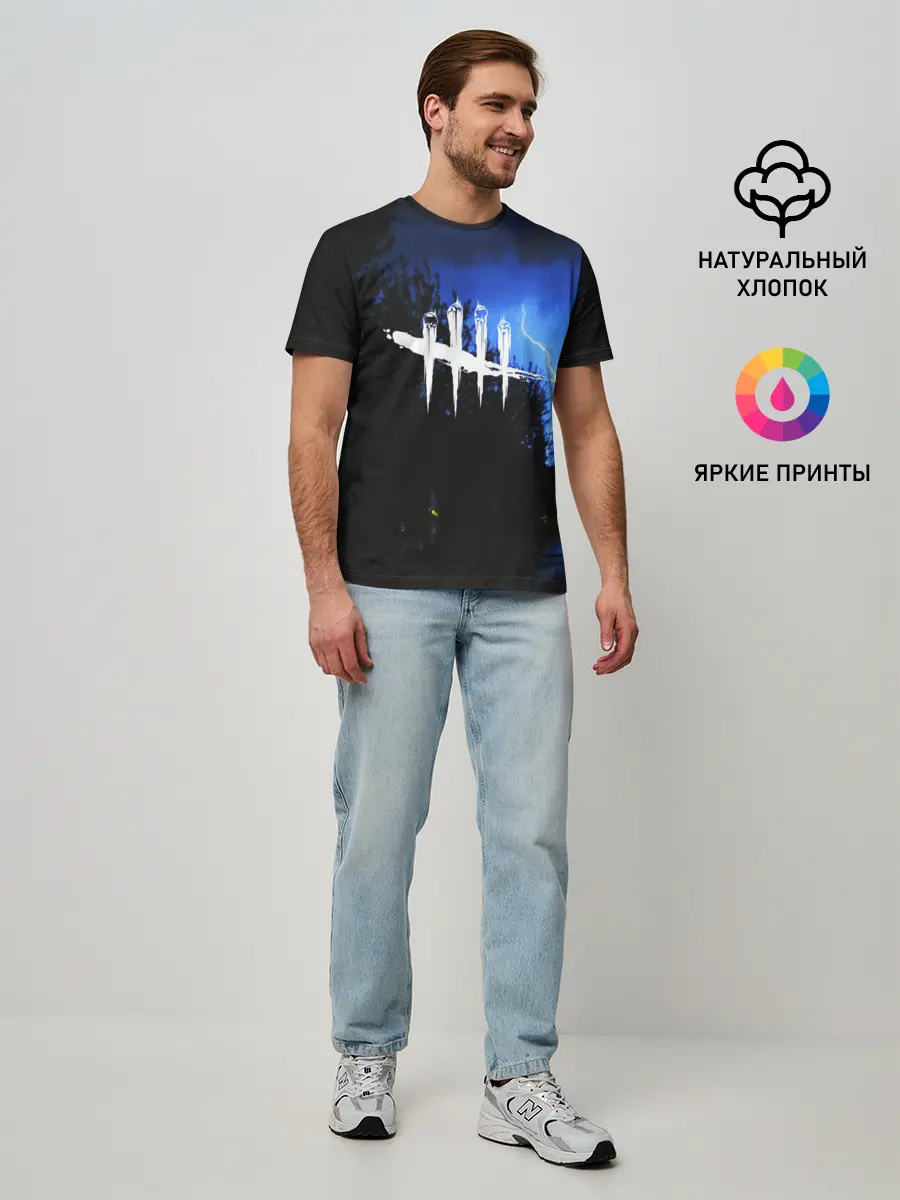 Мужская базовая футболка / DEAD BY DAYLIGHT