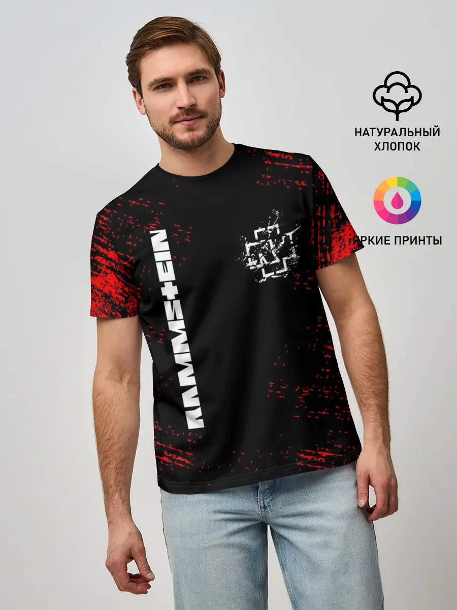 Мужская базовая футболка / RAMMSTEIN