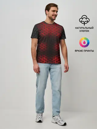 Мужская базовая футболка / СТАЛЬНАЯ БРОНЯ