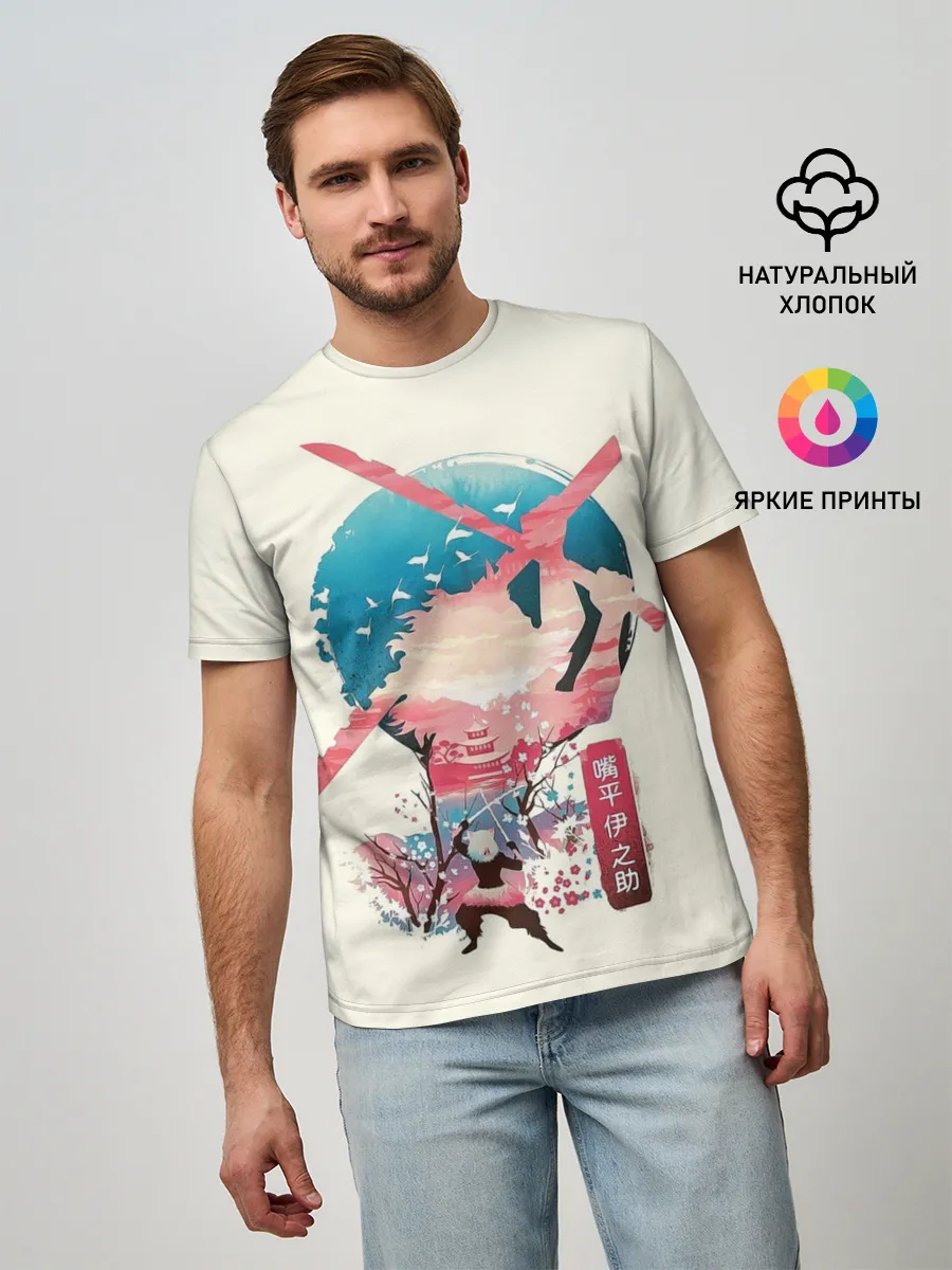 Мужская базовая футболка / Demon Slayer