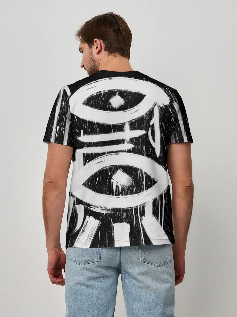 Мужская базовая футболка / Новая визуальная культура
