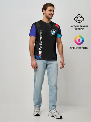 Мужская базовая футболка / BMW M PERFORMANCE / БМВ М
